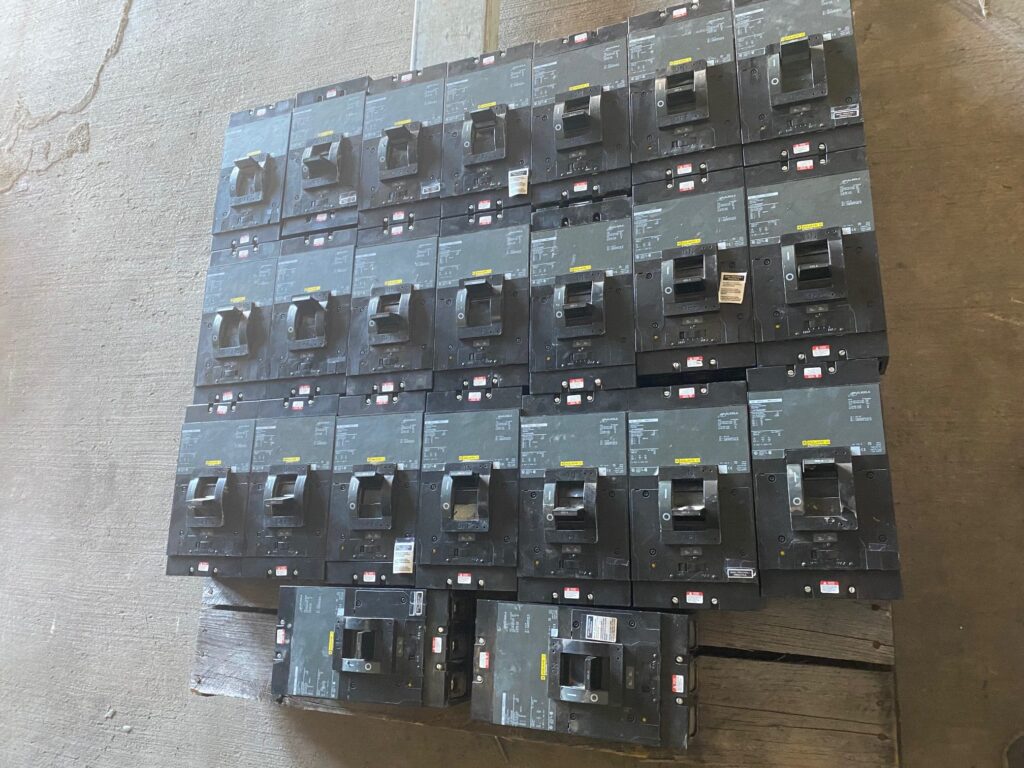 Sell obsolete circuit breakers for cash